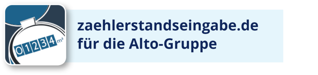 Button für Zählerstandseingabe.de